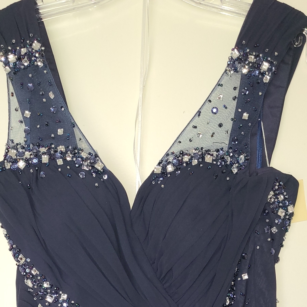 Sorella Vita Gown,BRAND NEW WITH TAGS size 12 Navy blue